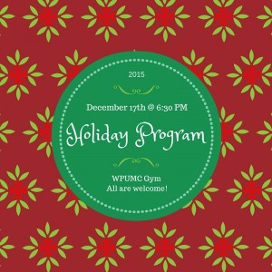 Holiday Program